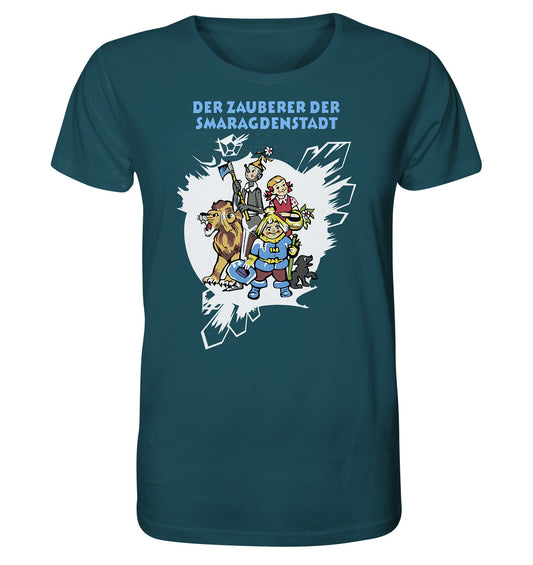 ORGANIC BIO SHIRT UNISEX • WOLKOW - DER ZAUBERER DER SMARAGDENSTADT