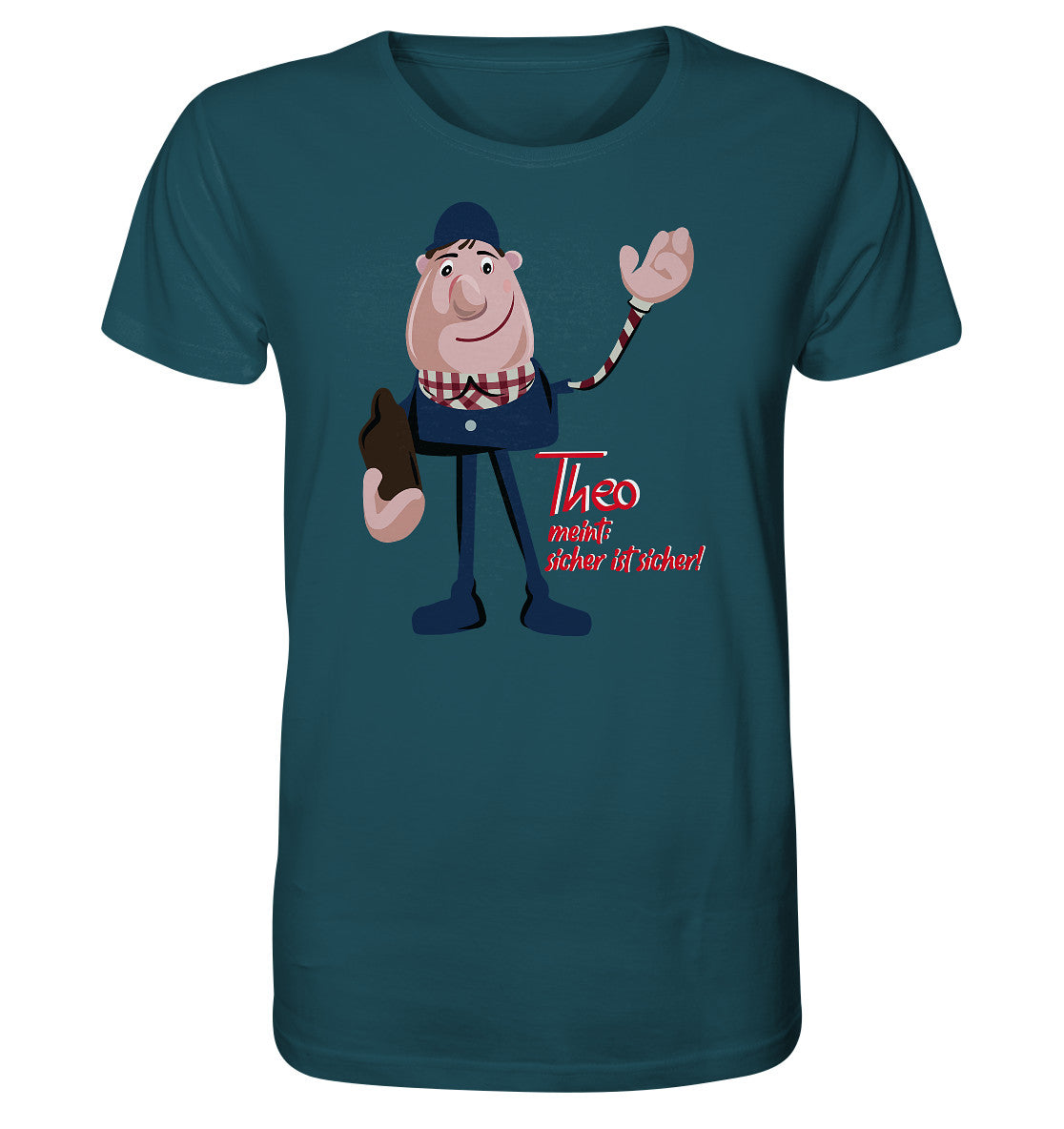 ORGANIC BIO SHIRT UNISEX • ARBEITSSCHUTZ THEO - SICHER IST SICHER