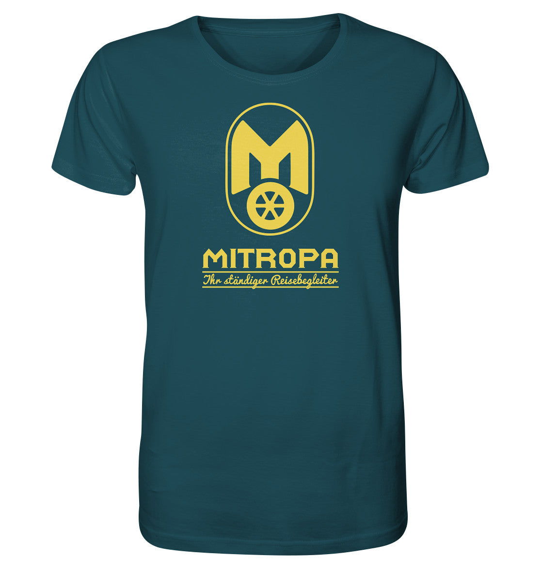 ORGANIC BIO SHIRT UNISEX • MITROPA REISEBEGLEITER
