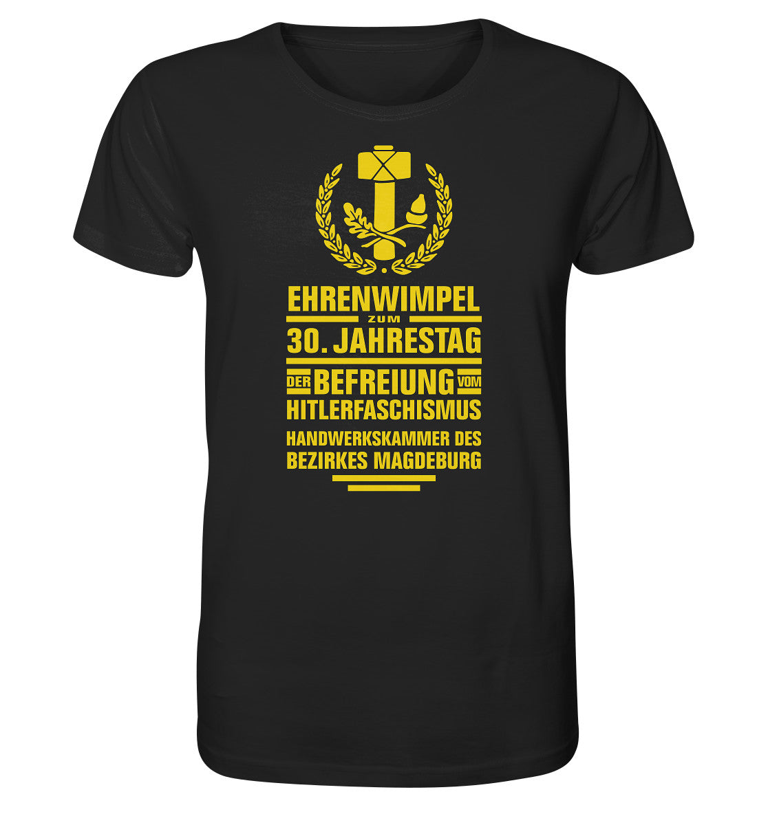 ORGANIC BIO SHIRT UNISEX • EHRENWIMPEL HANDWERKSKAMMER MAGDEBURG
