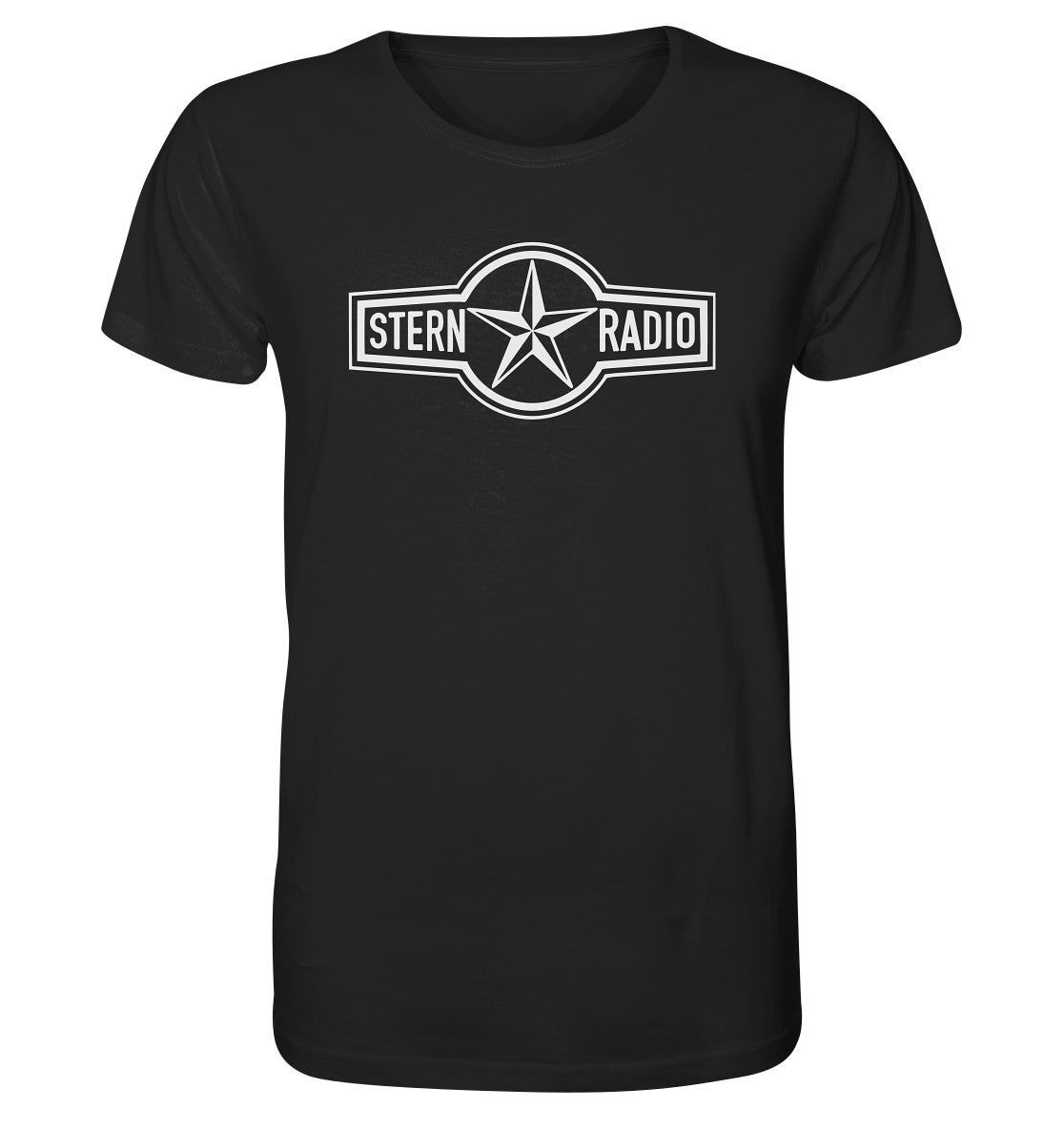ORGANIC BIO SHIRT UNISEX • STERNRADIO BADGE