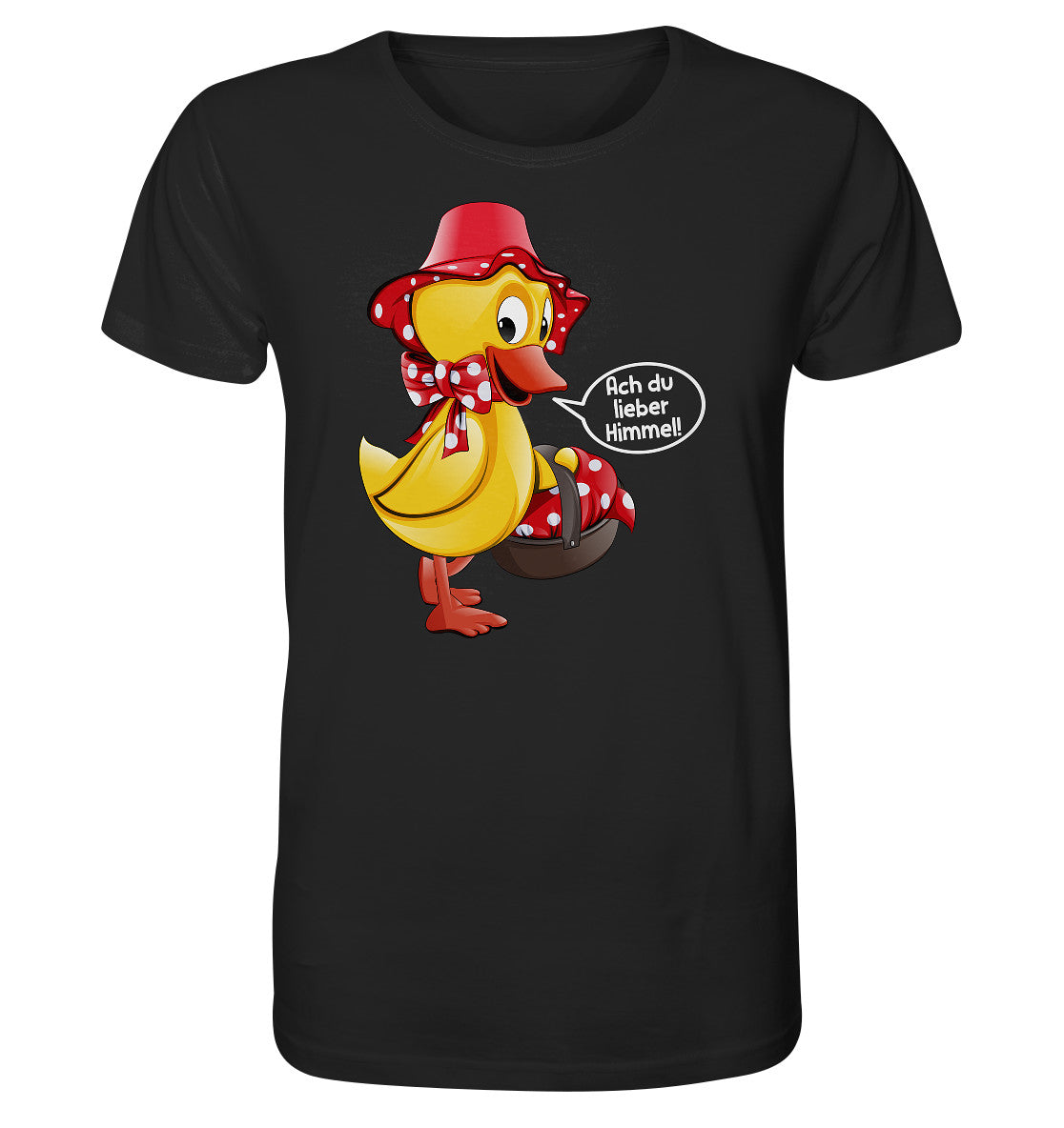 ORGANIC BIO SHIRT UNISEX • UNSER SANDMÄNNCHEN - SCHNATTERINCHEN - ACH DU LIEBER HIMMEL!
