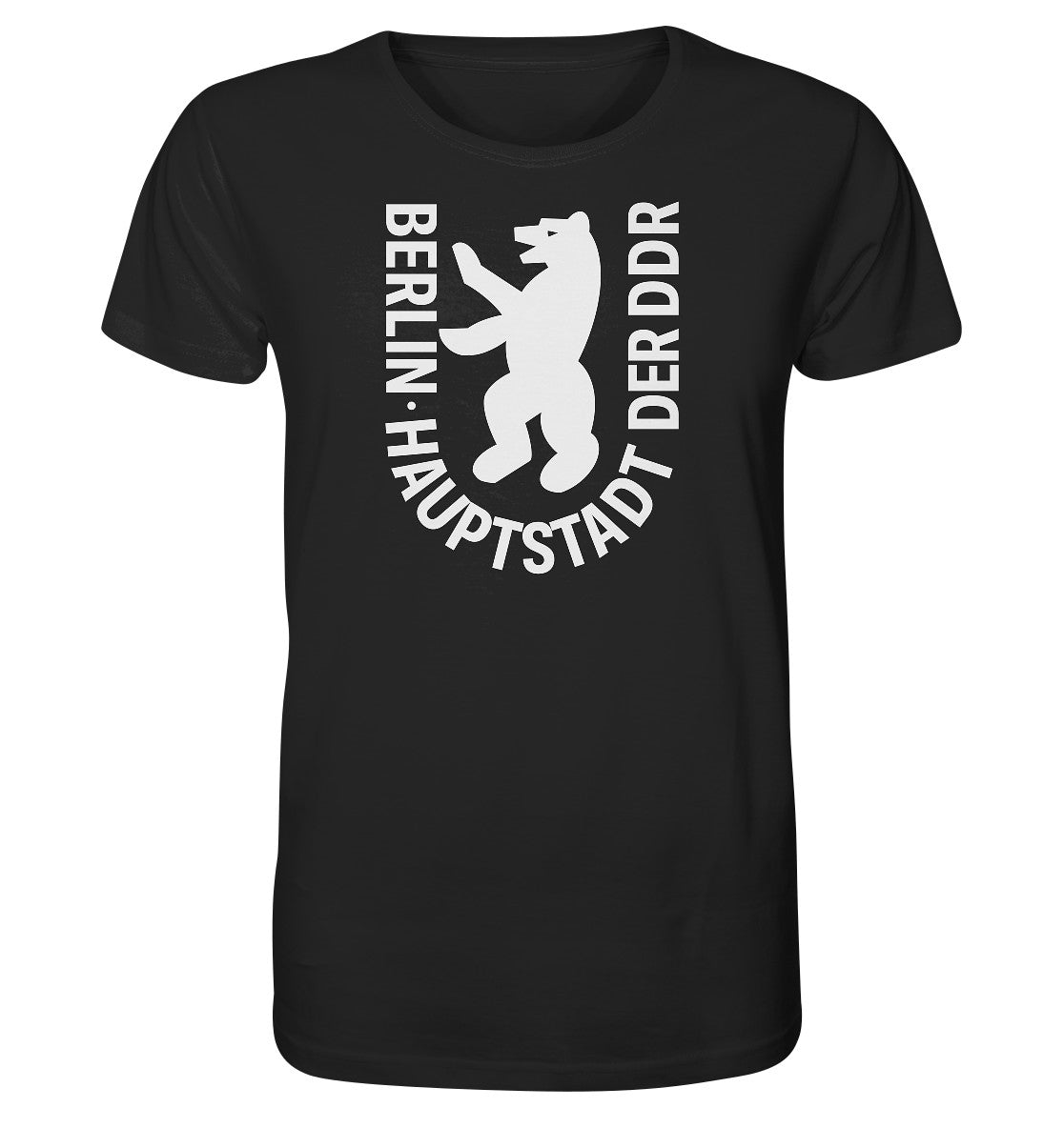 ORGANIC BIO SHIRT UNISEX • BERLIN - HAUPTSTADT DER DDR