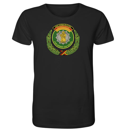 ORGANIC BIO SHIRT UNISEX • DEM VORBILDLICHEN VOLKSPOLIZISTEN (ABZEICHEN)