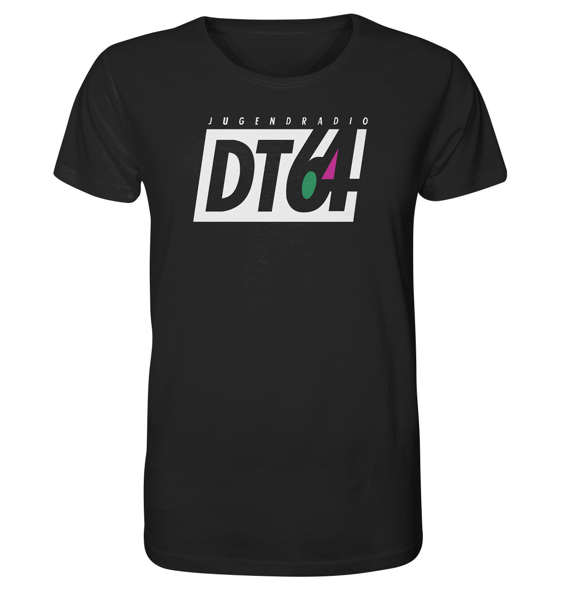 ORGANIC BIO SHIRT UNISEX • DT64 JUGENDRADIO - DUNKEL