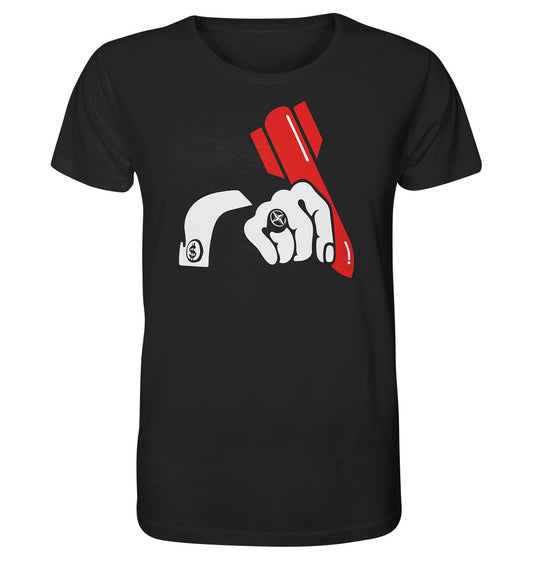 ORGANIC BIO SHIRT UNISEX • ANTI-NATO PERSHING FRIEDENSPLAKAT