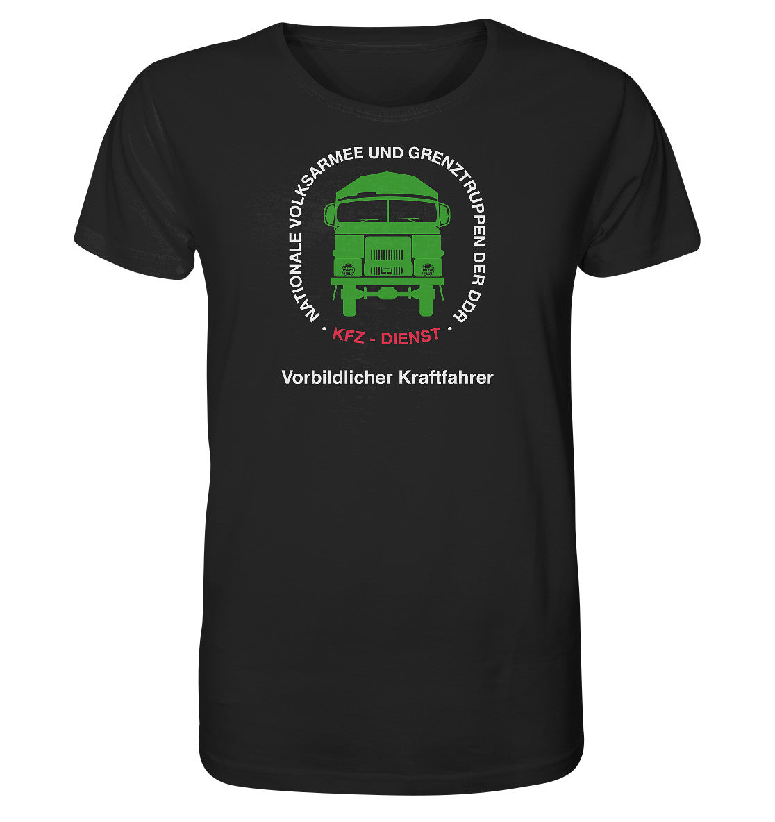 ORGANIC BIO SHIRT UNISEX • NVA - VORBILDLICHER KRAFTFAHRER
