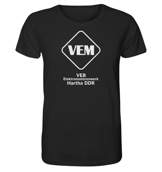 ORGANIC BIO SHIRT UNISEX • VEB ELEKTROMOTORENWERK HARTHA DDR