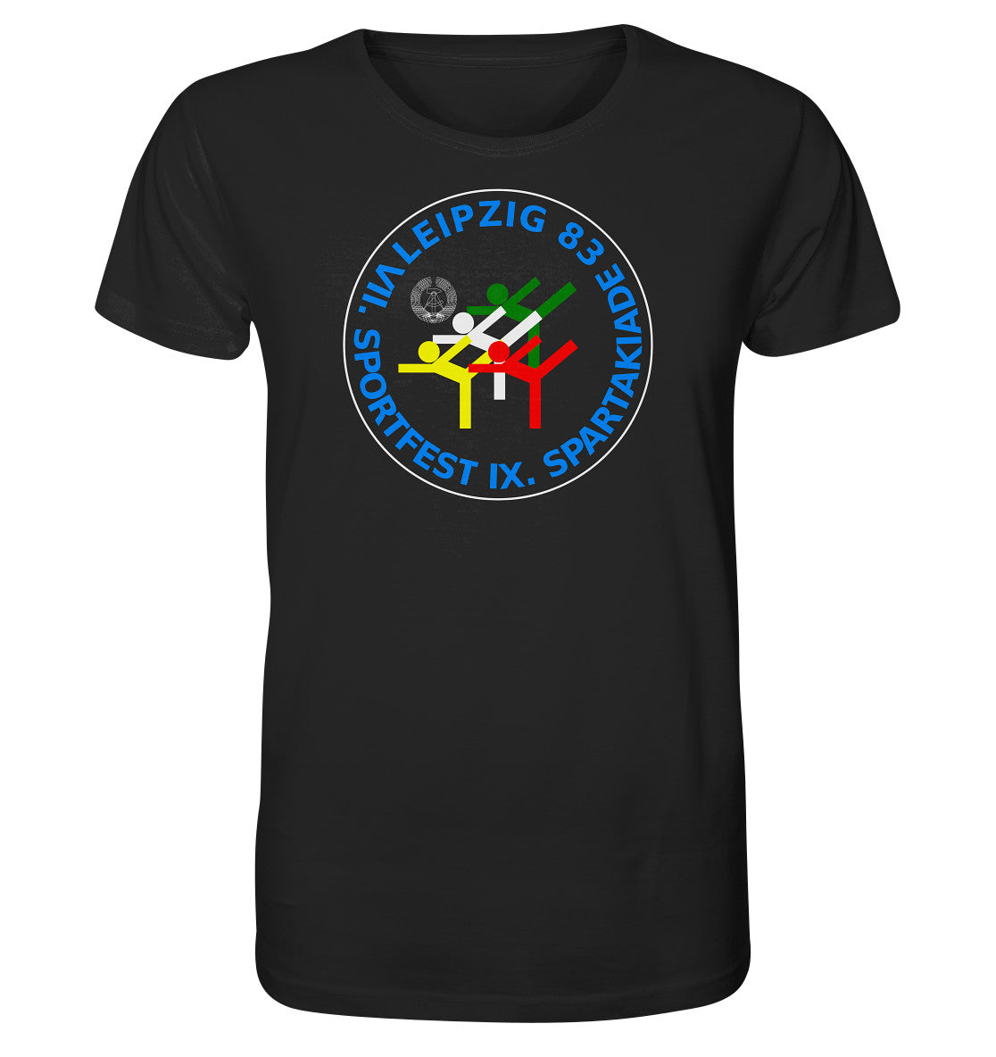 ORGANIC BIO SHIRT UNISEX • SPARTAKIADE LEIPZIG - TRANSPARENT