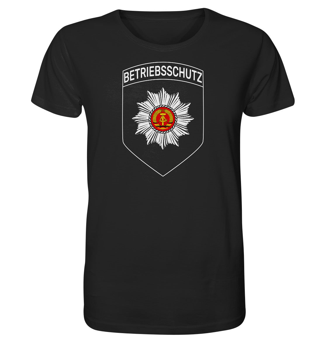 ORGANIC BIO SHIRT UNISEX • BETRIEBSSCHUTZ BADGE