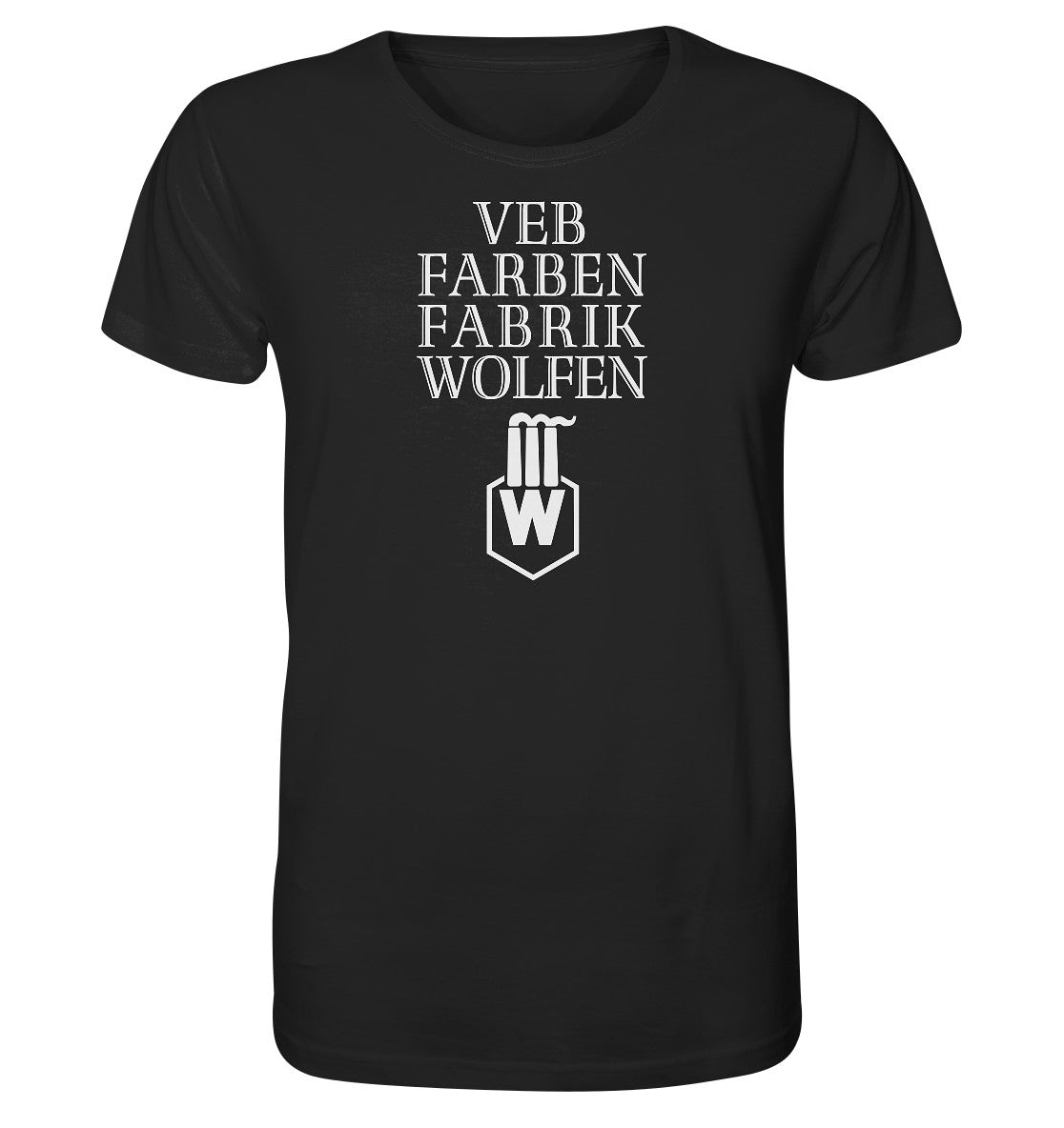 ORGANIC BIO SHIRT UNISEX • VEB FARBENFABRIK WOLFEN
