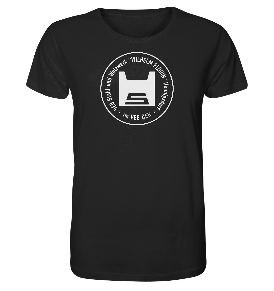 ORGANIC BIO SHIRT UNISEX • VEB STAHL- UND WALZWERK HENNIGSDORF