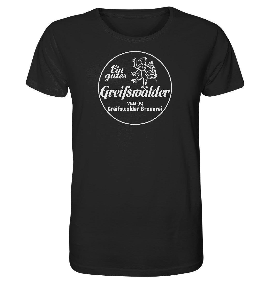 ORGANIC BIO SHIRT UNISEX • VEB GREIFSWALDER BRAUEREI