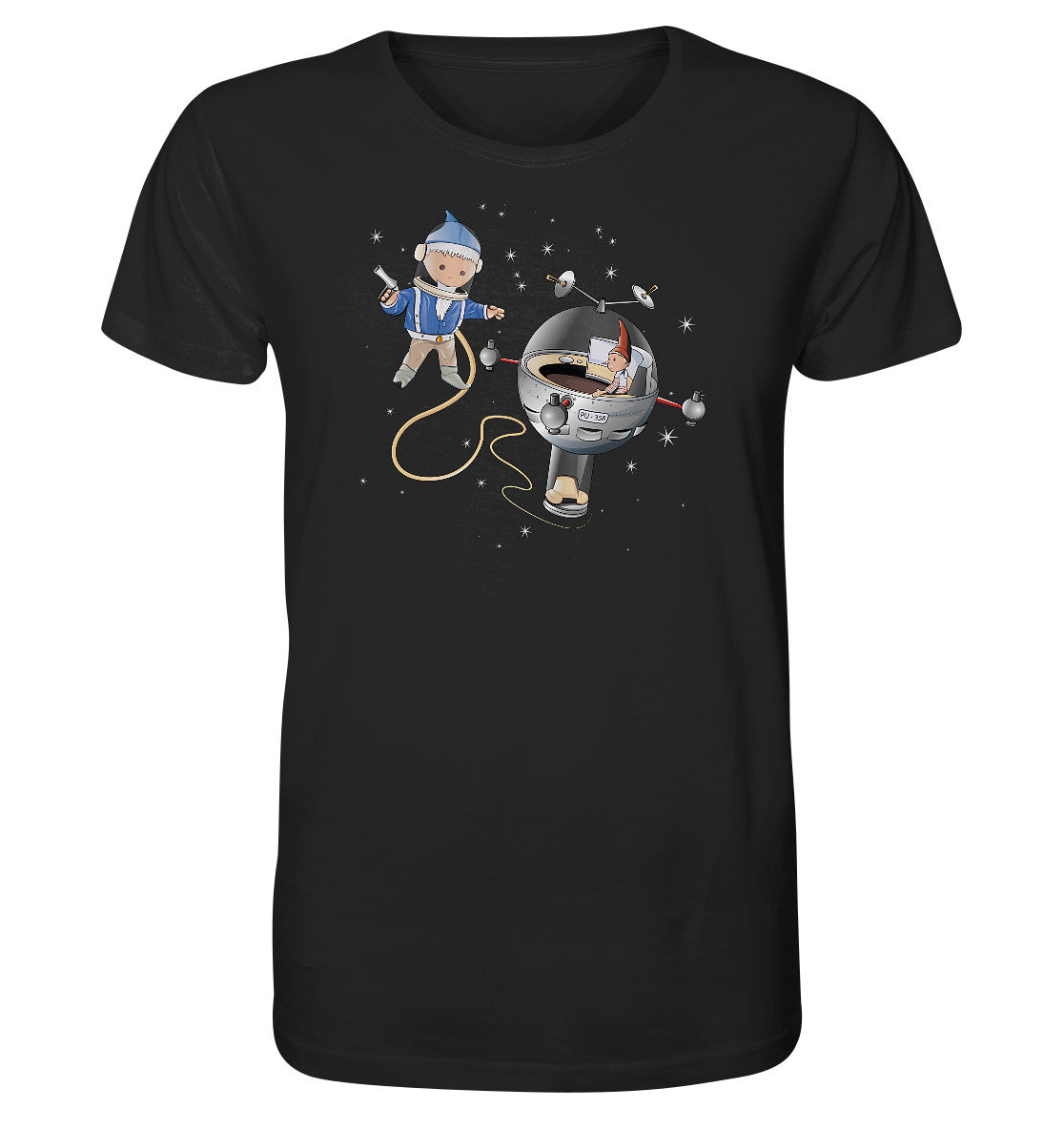 ORGANIC BIO SHIRT UNISEX • UNSER SANDMÄNNCHEN - AUSSENMISSION (PU-358)