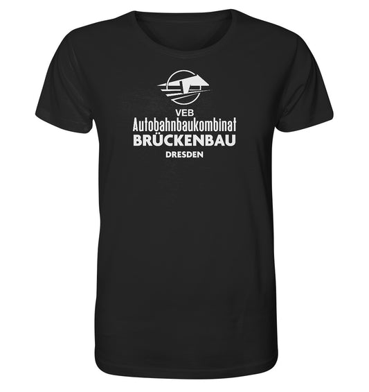 ORGANIC BIO SHIRT UNISEX • VEB AUTOBAHNBRÜCKENBAU DRESDEN