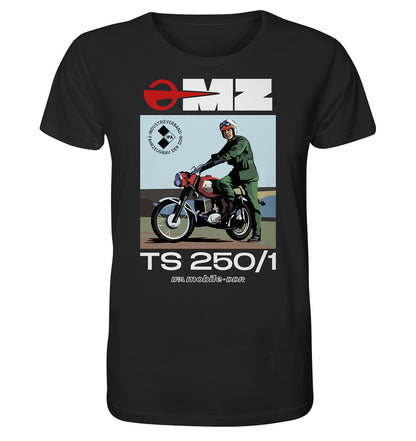 ORGANIC BIO SHIRT UNISEX • MZ TS 250 (ORIGINAL DDR-PLAKAT)