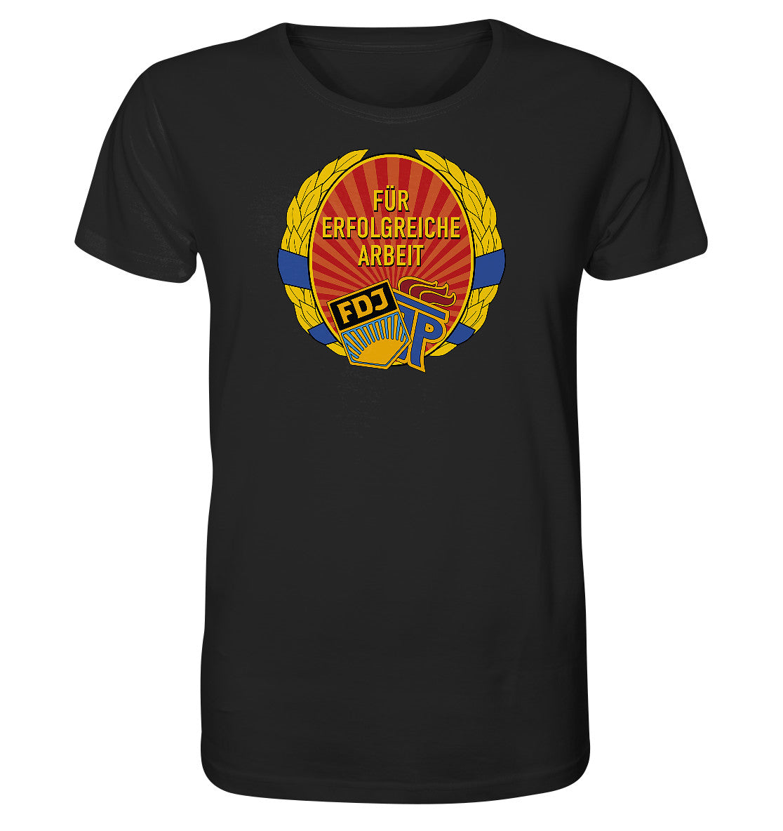 ORGANIC BIO SHIRT UNISEX • ABZEICHEN - FÜR ERFOLGREICHE ARBEIT