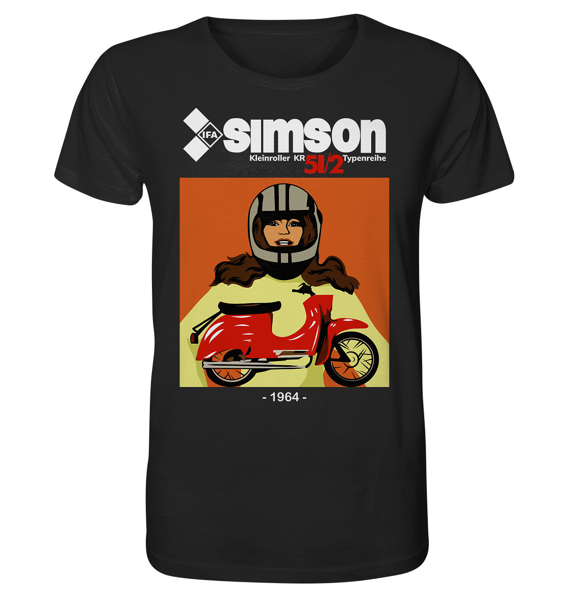 ORGANIC BIO SHIRT UNISEX • SIMSON SCHWALBE KR51-2 (1964)