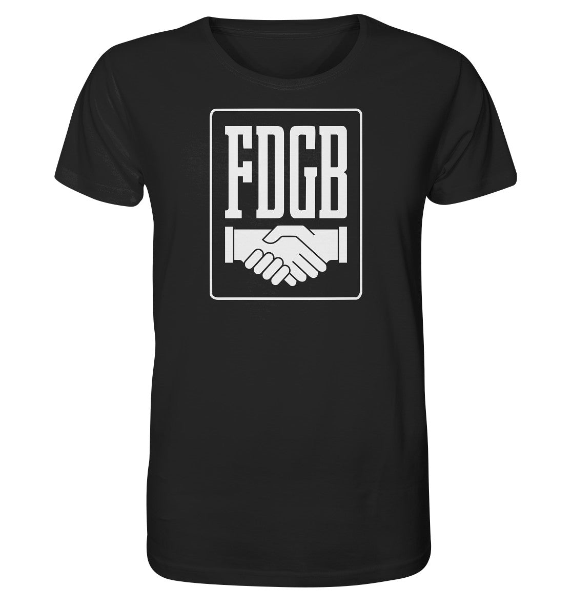 ORGANIC BIO SHIRT UNISEX • FDGB - WEISS