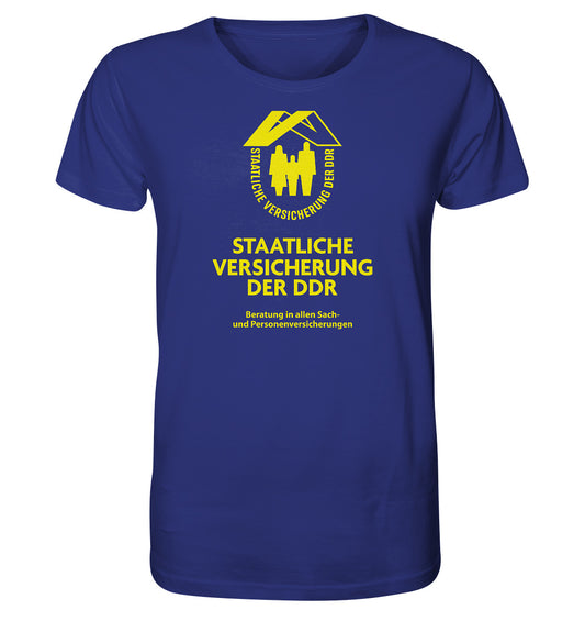 ORGANIC BIO SHIRT UNISEX • STAATLICHE VERSICHERUNG DER DDR