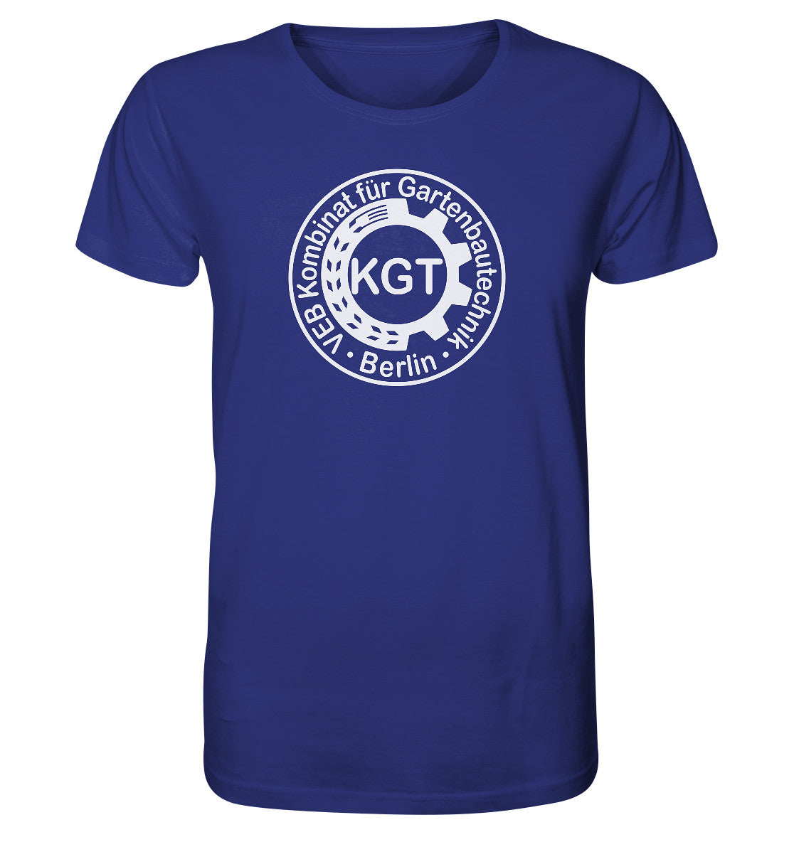 ORGANIC BIO SHIRT UNISEX • KGT - VEB KOMBINAT FÜR GARTENBAUTECHNIK BERLIN