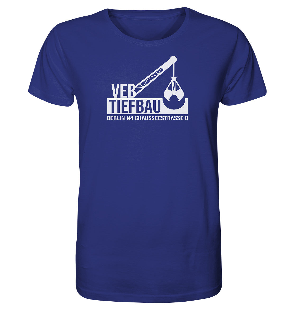 ORGANIC BIO SHIRT UNISEX • VEB TIEFBAU BERLIN