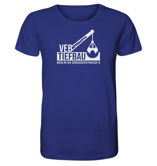 ORGANIC BIO SHIRT UNISEX • VEB TIEFBAU BERLIN