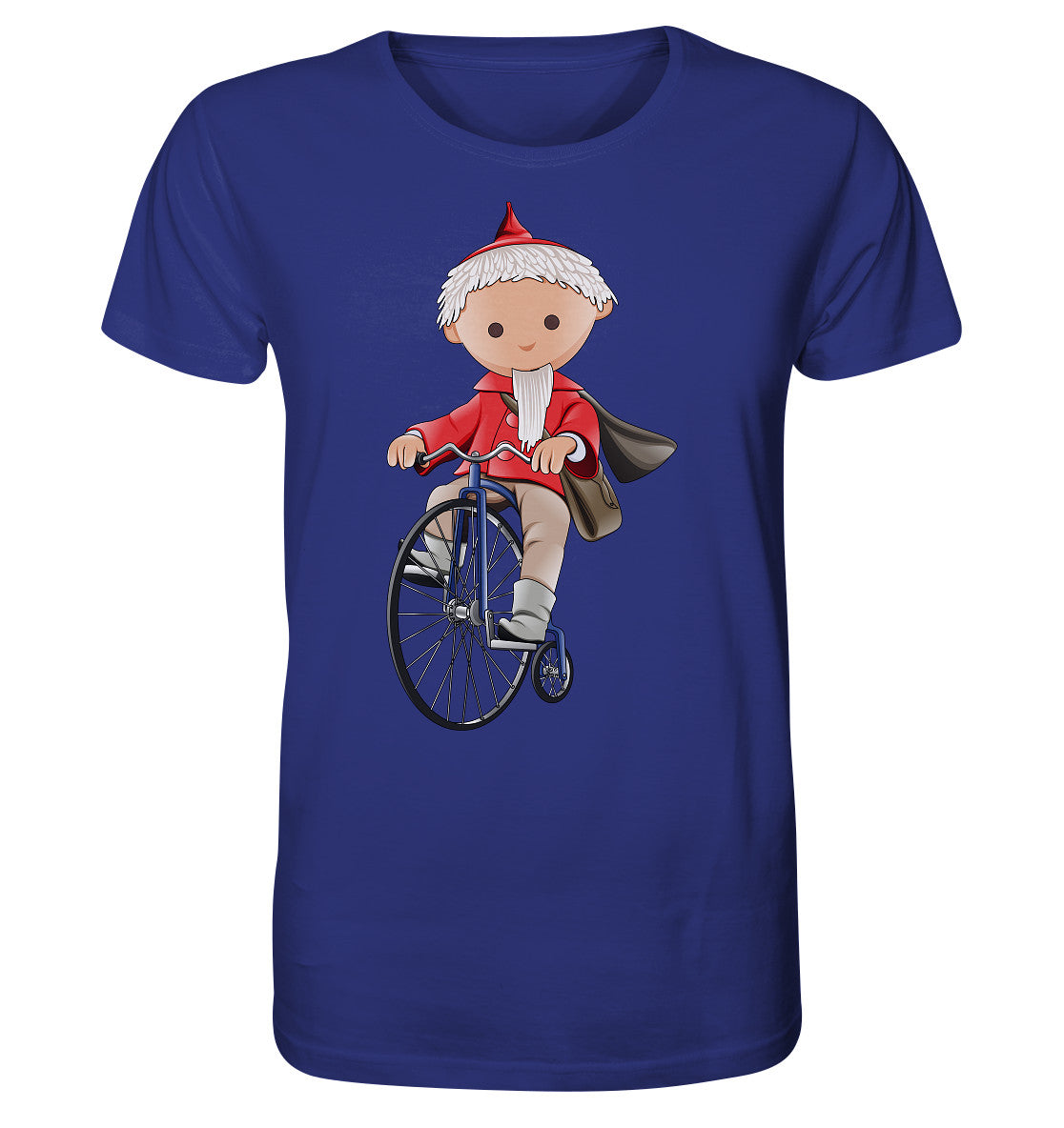 ORGANIC BIO SHIRT UNISEX • UNSER SANDMÄNNCHEN - AUF DEM HOCHRAD - ROT (PU-97, 1969)
