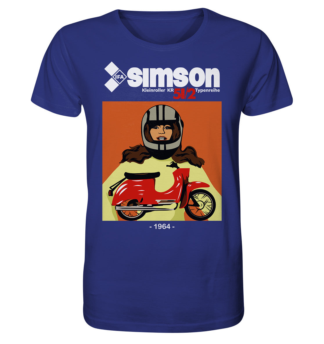 ORGANIC BIO SHIRT UNISEX • SIMSON SCHWALBE KR51-2 (1964)