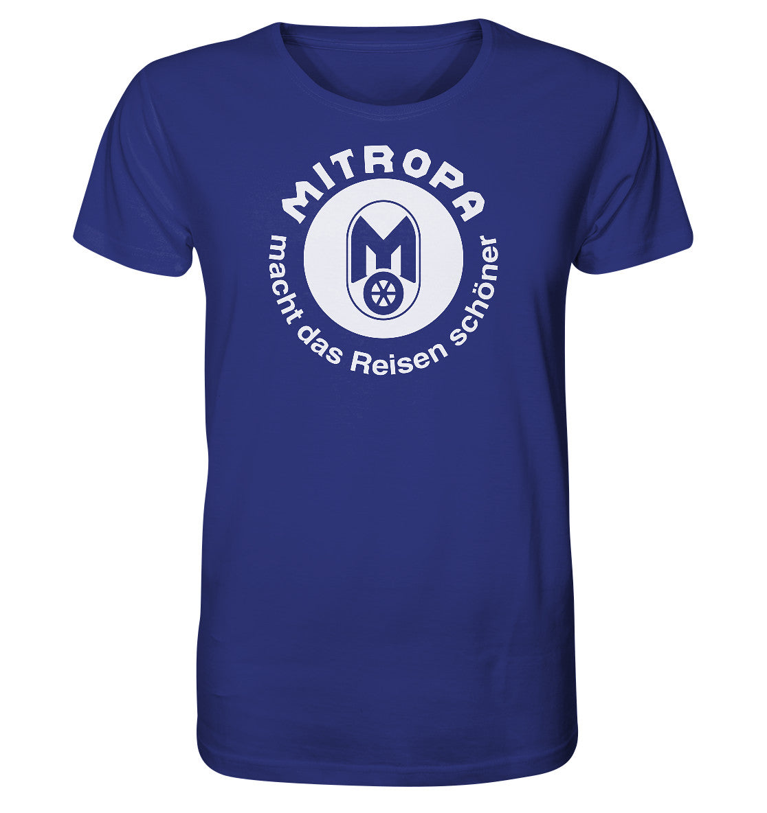 ORGANIC BIO SHIRT UNISEX • MITROPA MACHT DAS REISEN SCHÖNER - dunkel