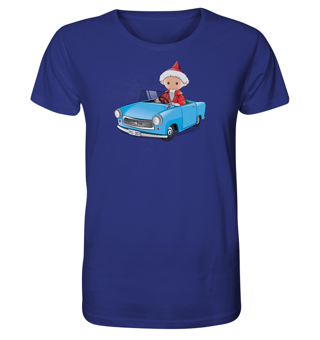 ORGANIC BIO SHIRT UNISEX • UNSER SANDMÄNNCHEN - TRABI-CRUISER (PU-201)