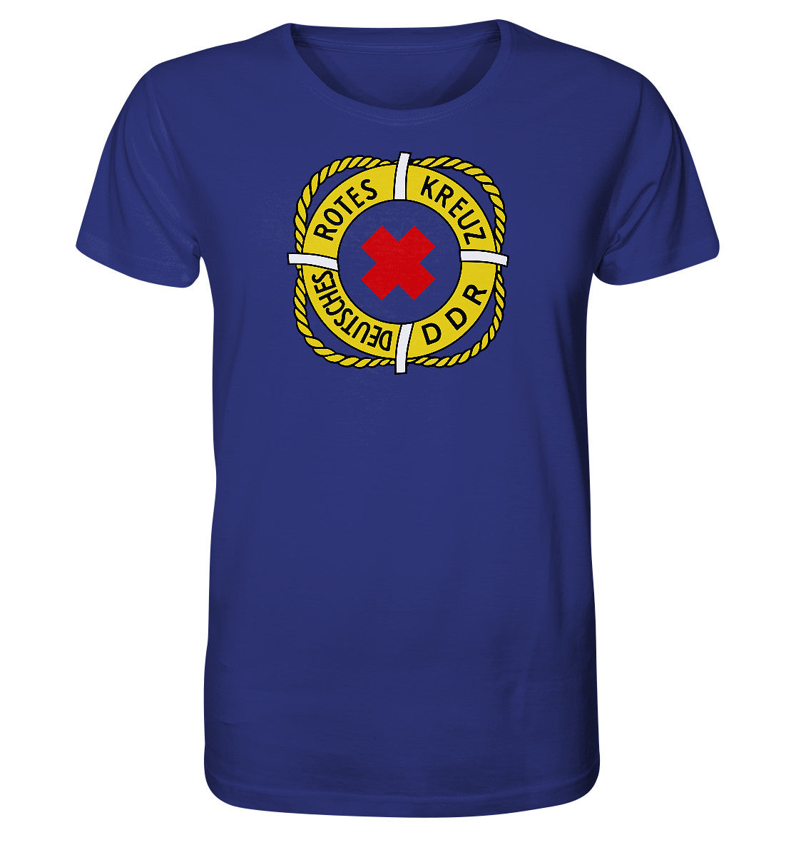 ORGANIC BIO SHIRT UNISEX • DEUTSCHES ROTES KREUZ DDR RETTUNG