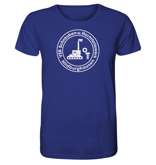 ORGANIC BIO SHIRT UNISEX •  VEB SCHRAUBEN- U. NORMTEILE HILDBURGHAUSEN