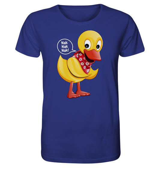 ORGANIC BIO SHIRT UNISEX • UNSER SANDMÄNNCHEN - SCHNATTERINCHEN - NAK NAK NAK!
