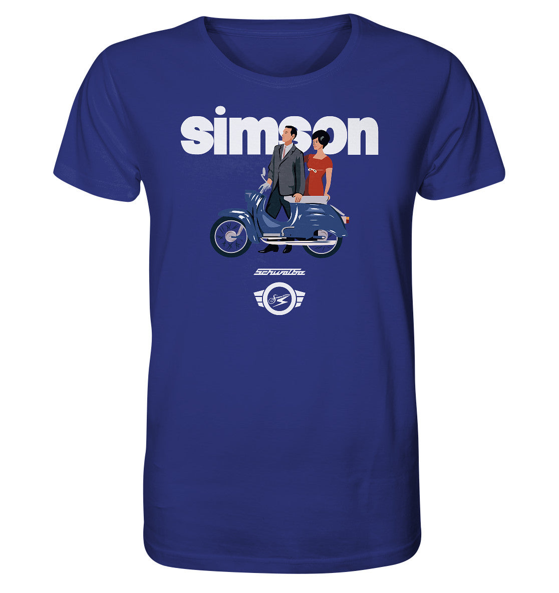 ORGANIC BIO SHIRT UNISEX • SIMSON SCHWALBE - ORIGINAL WERBUNG 1964