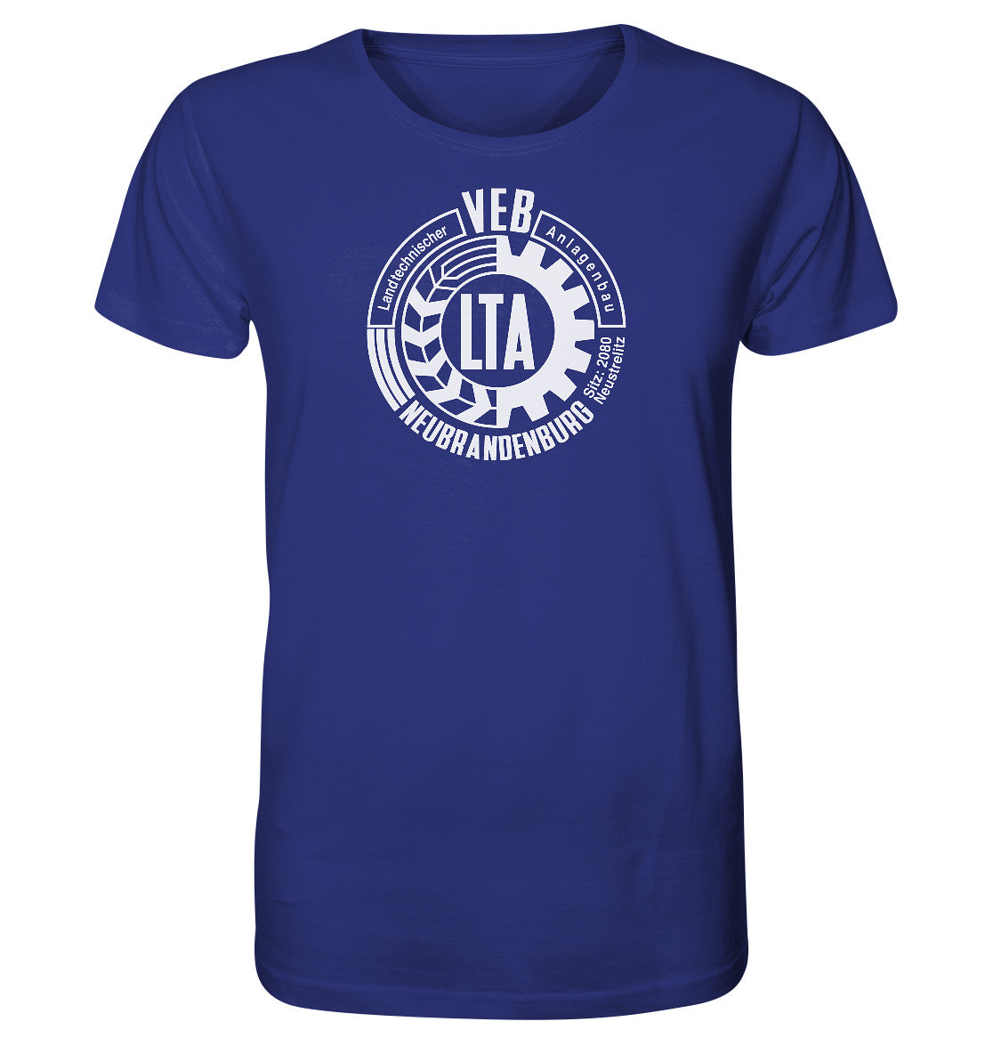 ORGANIC BIO SHIRT UNISEX • VEB LANDTECHNISCHER ANLAGENBAU NEUBRANDENBURG