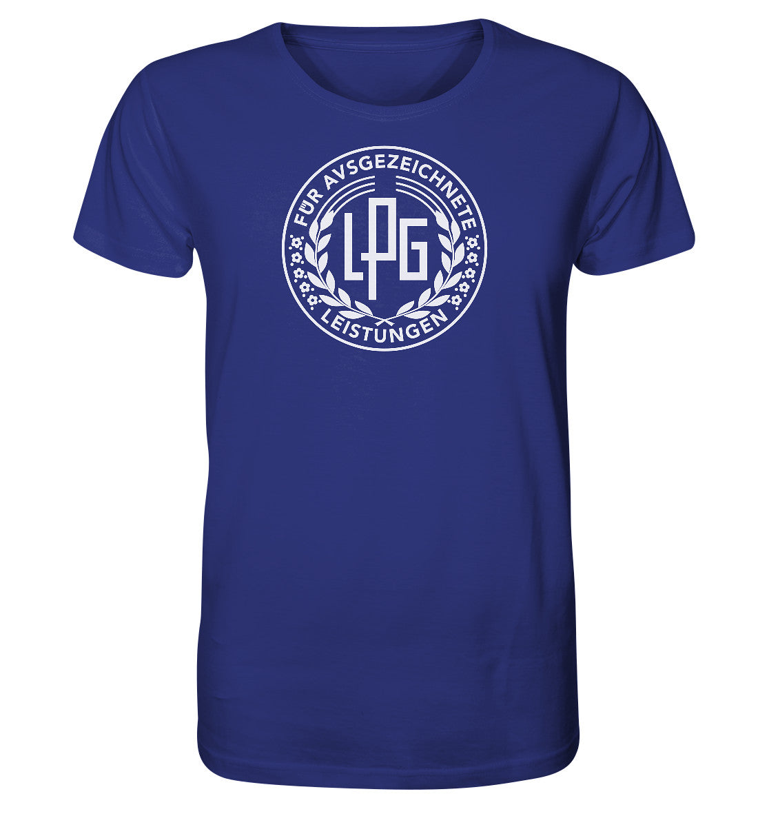 ORGANIC BIO SHIRT UNISEX • LPG - ORDEN FÜR AUSGEZEICHNETE LEISTUNGEN - dunkel