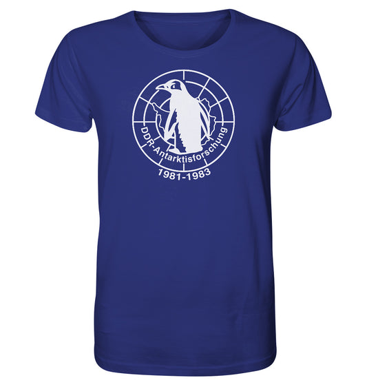ORGANIC BIO SHIRT UNISEX • ANTARKTISFORSCHUNG DER DDR - 1981-1983, POSTSTEMPEL