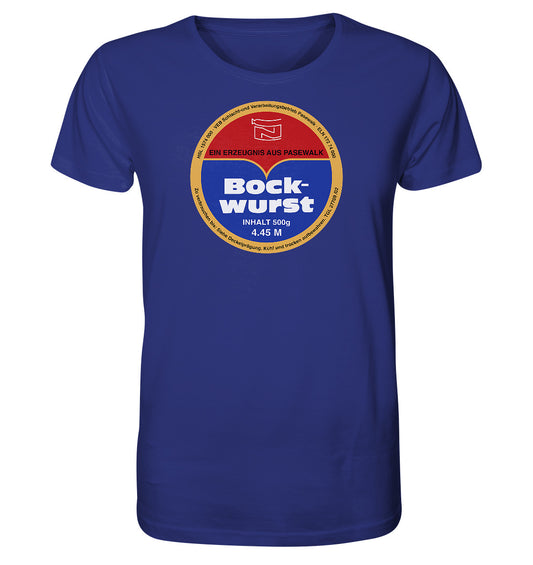 ORGANIC BIO SHIRT UNISEX • BOCKWURST AUS PASEWALK