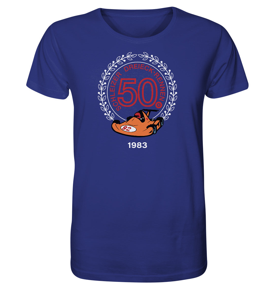 ORGANIC BIO SHIRT UNISEX • 50. SCHLEIZER DREIECK-RENNEN 1983