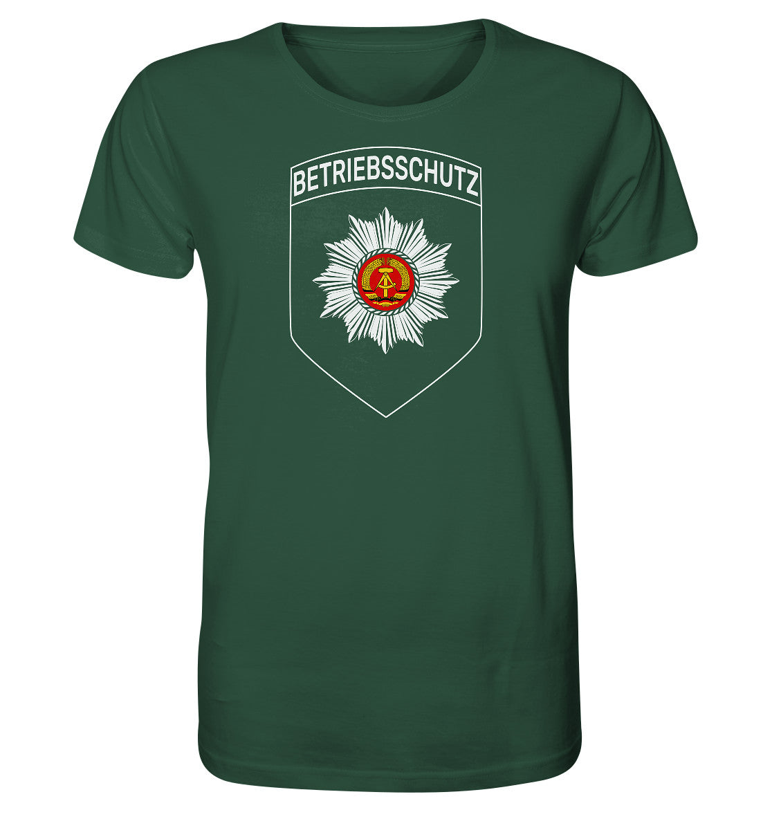 ORGANIC BIO SHIRT UNISEX • BETRIEBSSCHUTZ BADGE