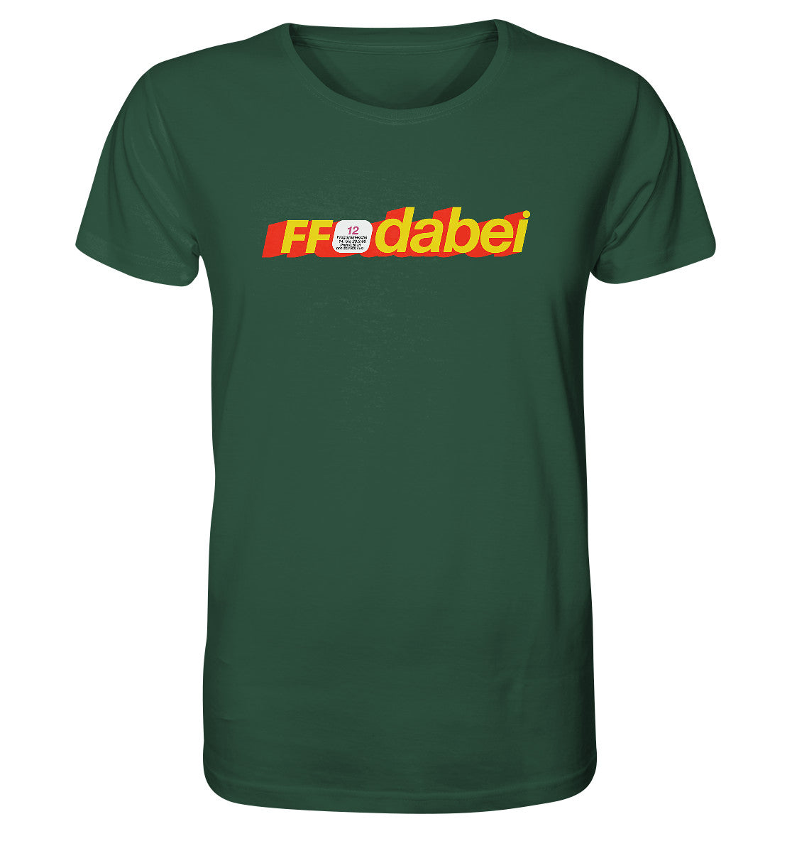 ORGANIC BIO SHIRT UNISEX • FF DABEI