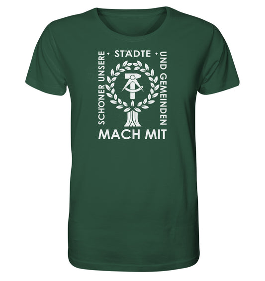 ORGANIC BIO SHIRT UNISEX • SCHÖNER UNSERE STÄDTE