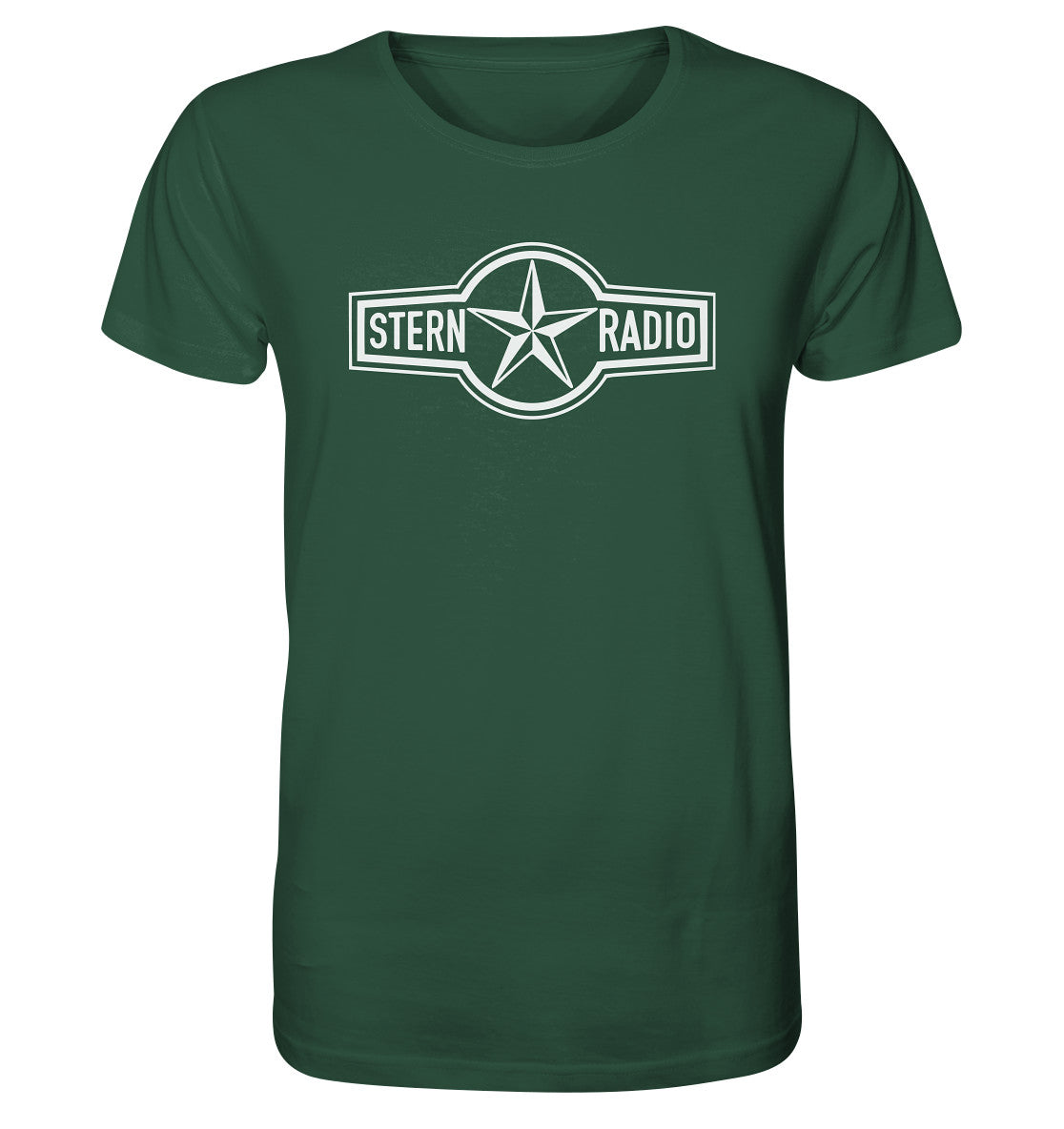 ORGANIC BIO SHIRT UNISEX • STERNRADIO BADGE