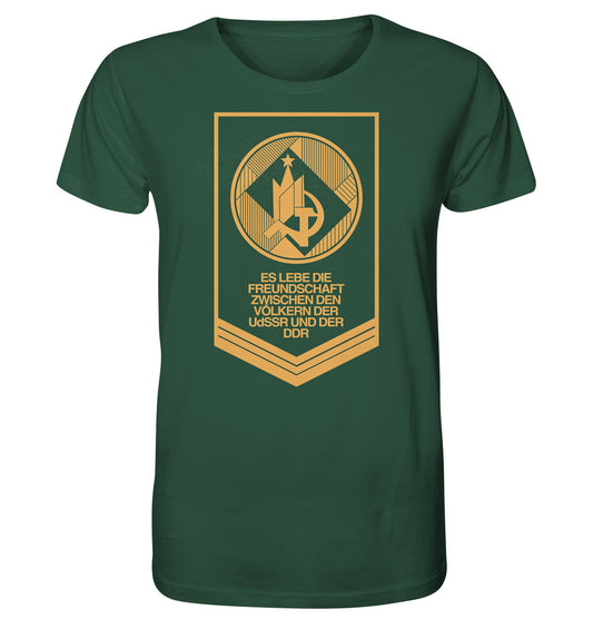 ORGANIC BIO SHIRT UNISEX • FREUNDSCHAFT UDSSR - DDR