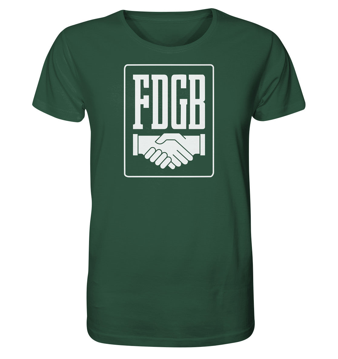 ORGANIC BIO SHIRT UNISEX • FDGB - WEISS