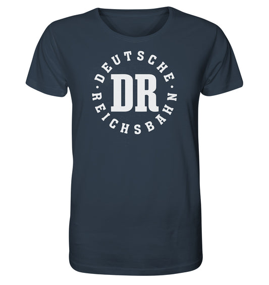 ORGANIC BIO SHIRT UNISEX • DR: DEUTSCHE REICHSBAHN - DUNKEL