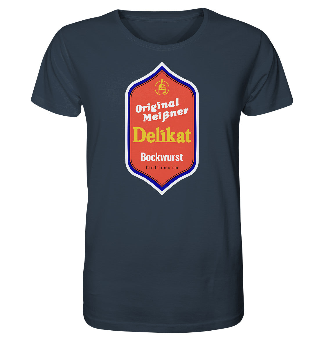 ORGANIC BIO SHIRT UNISEX • MEISSNER DELIKAT BOCKWURST
