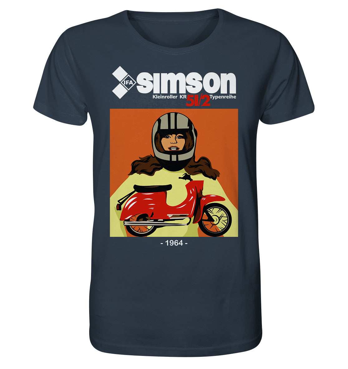 ORGANIC BIO SHIRT UNISEX • SIMSON SCHWALBE KR51-2 (1964)