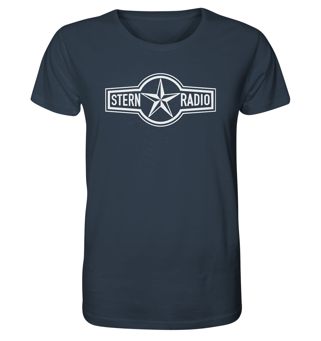 ORGANIC BIO SHIRT UNISEX • STERNRADIO BADGE